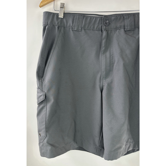Bimini Bay Outfitters Bluefin II Short Ft. Bloodguard Sandstone Smoke Men's 38 - Picture 8 of 12